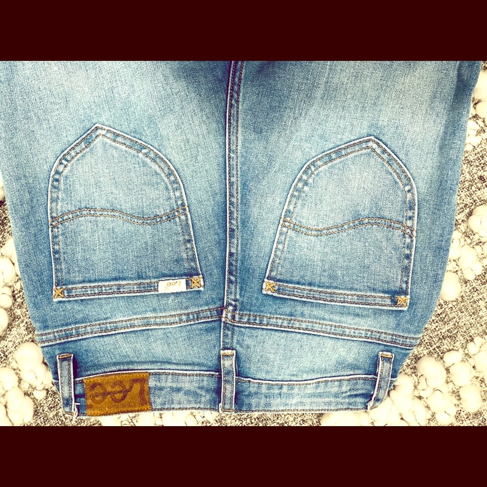 High Rise Lee Jeans
